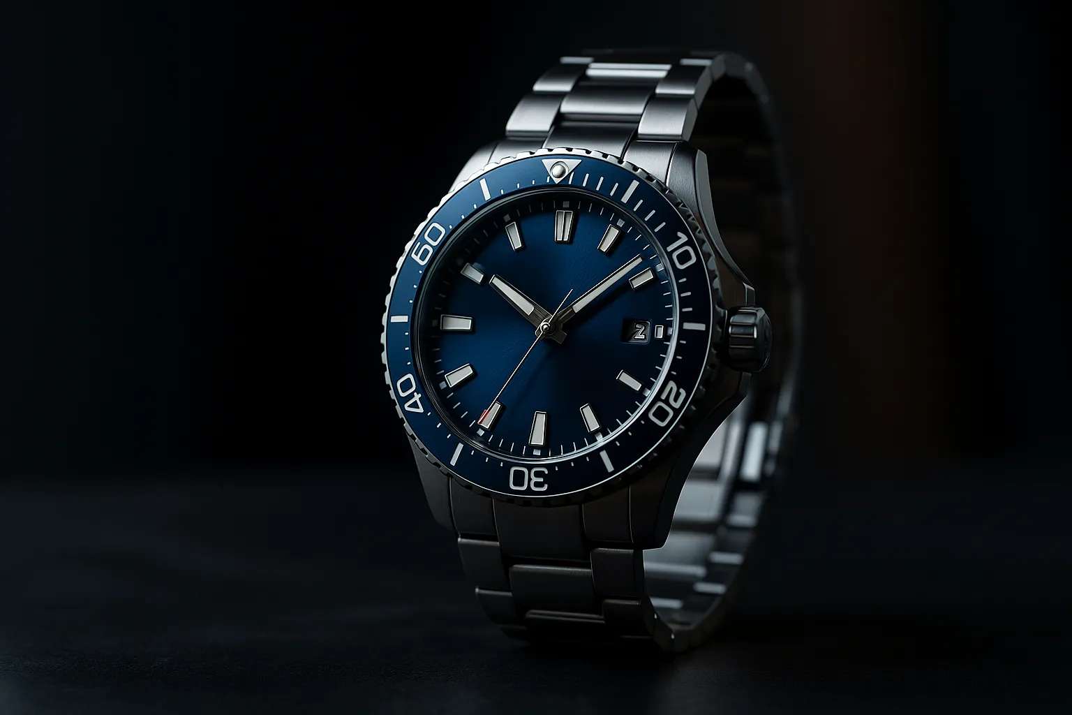 エドックスの代表的なダイバーズモデルをイメージした高級感ある腕時計