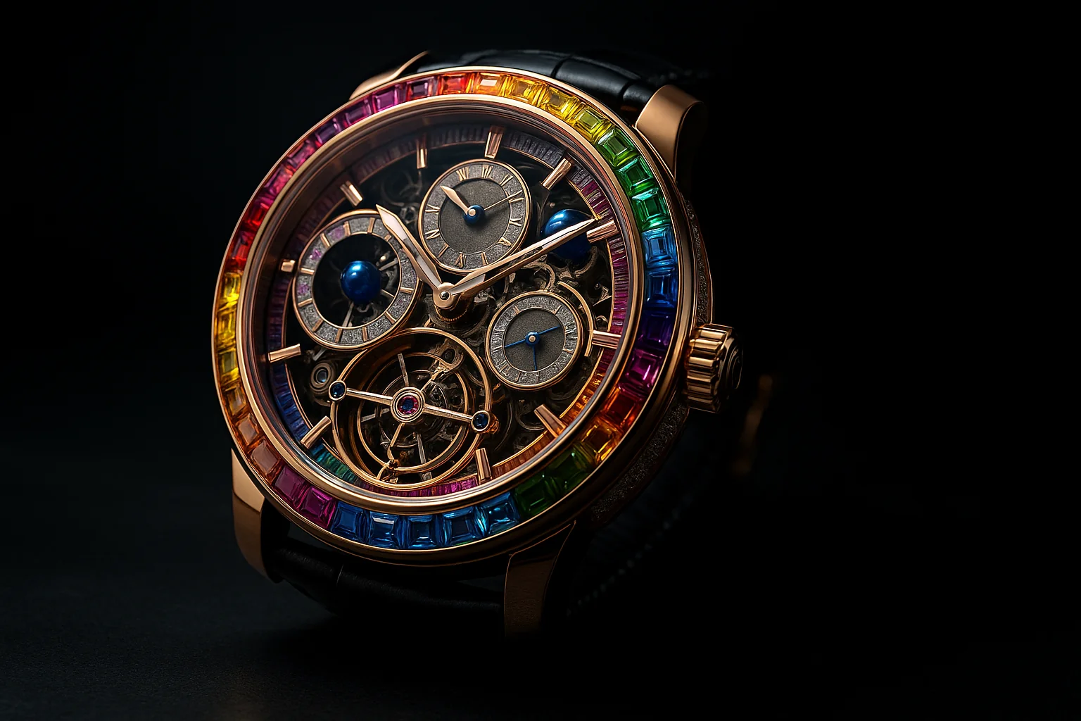 altテキスト(日本語) ジェイコブの高級感と存在感を象徴するラグジュアリーな腕時計