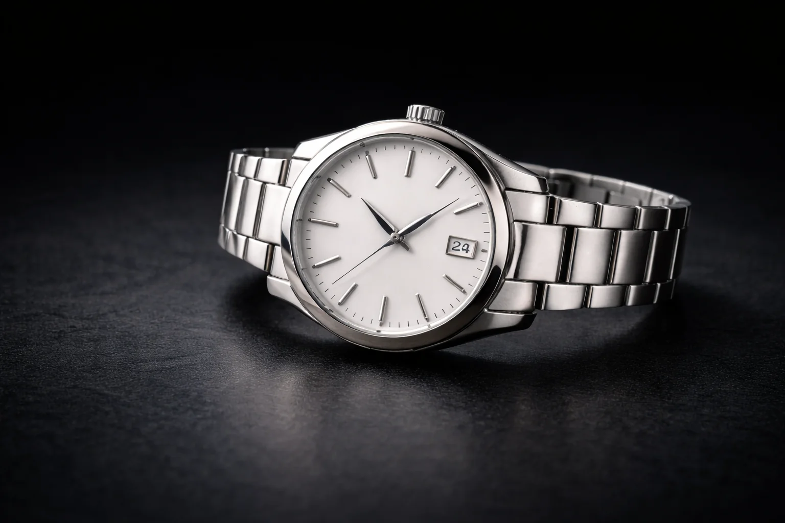 セイコー ブライツを想起させる高級感のあるビジネス腕時計の単体イメージ